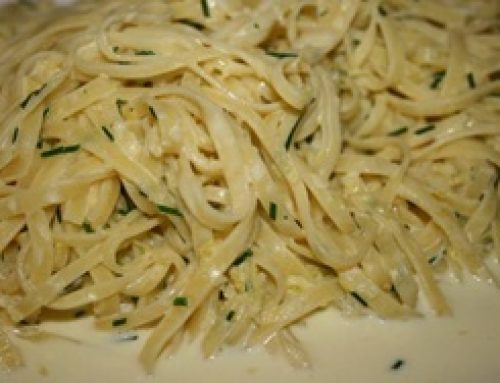 TAGLIARINI ALLA LIMONE